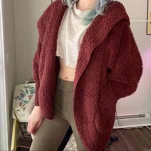 BB Collection Teddy Bear Sherpa Knit Oversized